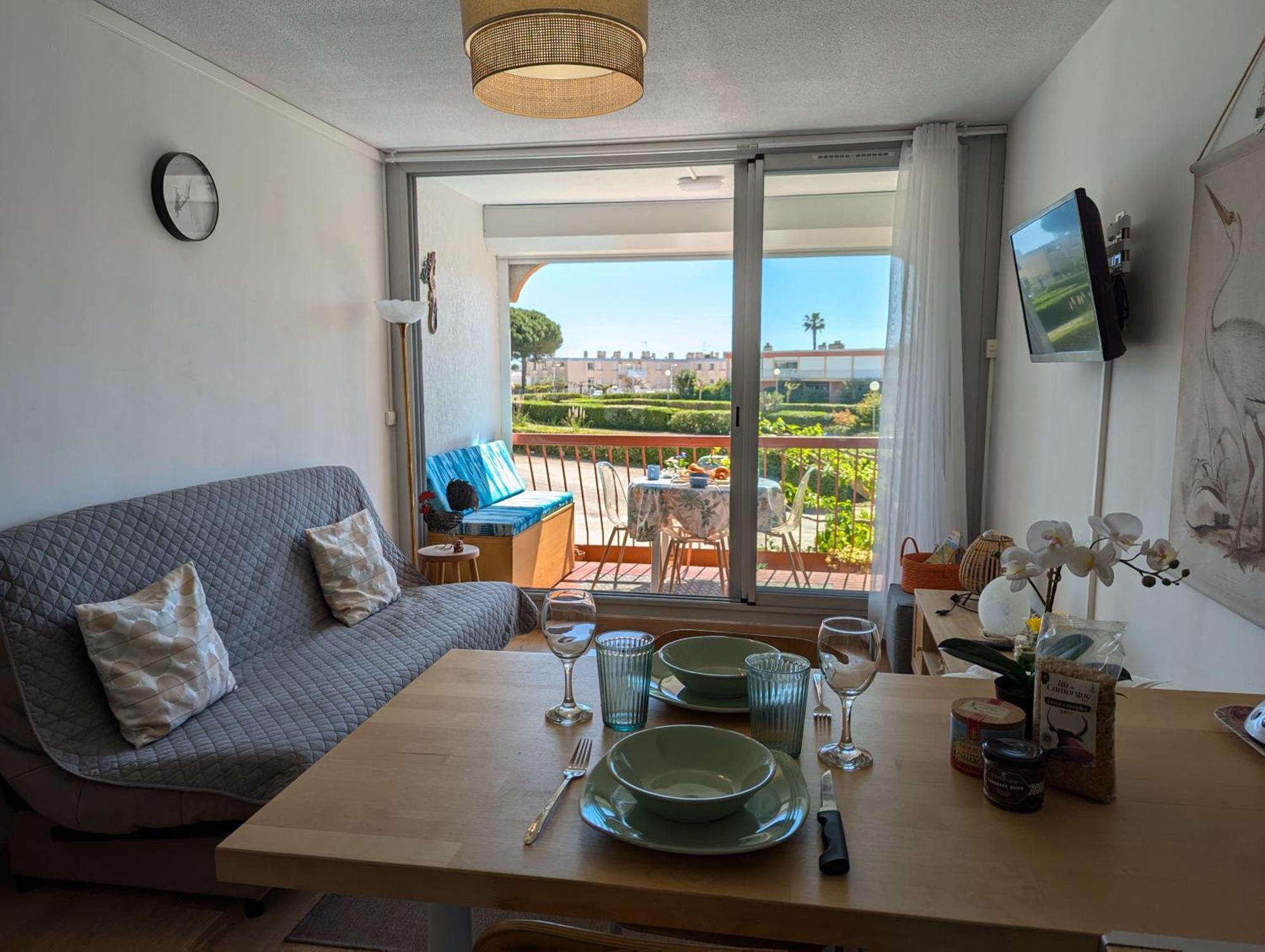 Sol-Y-Days Canastel, Studio Avec Coin Couchage, Quartier Du Boucanet Proche Commerces Et Plage Le Grau-du-Roi Ngoại thất bức ảnh